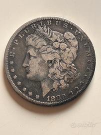 Dollaro d’Argento "Morgan Dollar" 1880