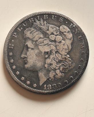 Dollaro d’Argento "Morgan Dollar" 1880
