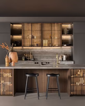 Cucina Ante Legno L.3 m | COMMERCIO DA FABBRICA
