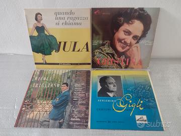Lotto vinili 33 giri musica italiana anni ‘50