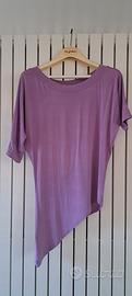 Maglia donna, viscosa lilla, Motivi, tg S