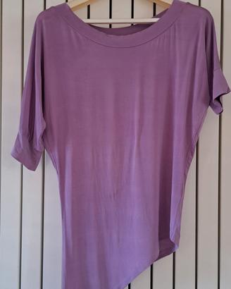 Maglia donna, viscosa lilla, Motivi, tg S