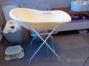 Vasca bimbi rialzata e accessori