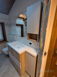 Mobile Bagno completo nuovo con specchio