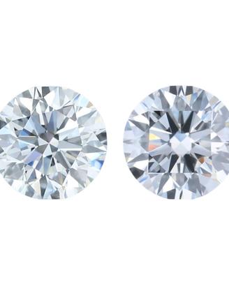 1.62 D VS1 3EX (Coppia) di Diamanti "LabGrown" IGI