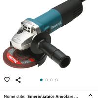 smerigliatrice Makita 9558HNRG 125mm NUOVA