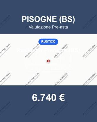 Immobile in asta di 30 m² a Pisogne