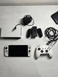 Nintendo switch oled bianca