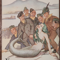 Cartolina X° raduno nazionale artiglieri 1958