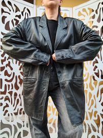 Giacca in vera pelle Over Vintage