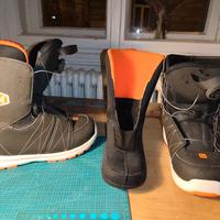 scarponi Salomon da snowboard 38.5