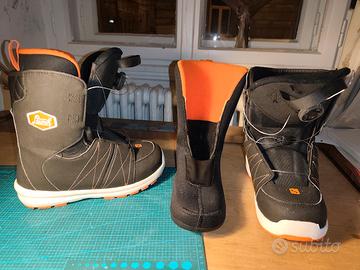 scarponi Salomon da snowboard 38.5