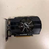 Scheda video pci express asus rx550 4g evo