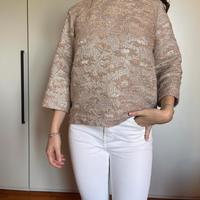 Casacca color oro-cipria