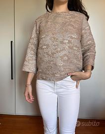 Casacca color oro-cipria