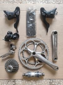 Gruppo misto Shimano/Campagnolo 