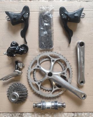 Gruppo misto Shimano/Campagnolo 