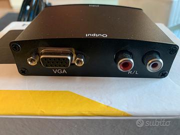 HDMI to VGA+R/L Audio Converter