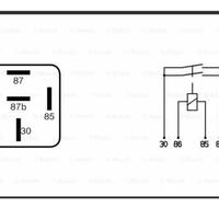 RELE' 12 VOLT DOPPIO CONTATTO 2X20A FERRARI