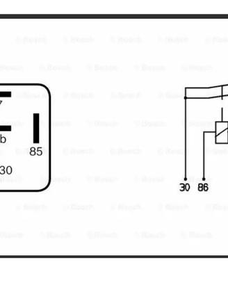 RELE' 12 VOLT DOPPIO CONTATTO 2X20A FERRARI