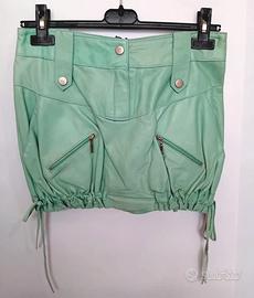 Minigonna in vera pelle Anna Rita N