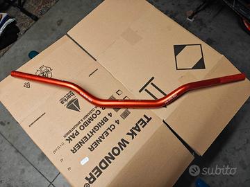 manubrio albamotorparts arancio ergal 28.6