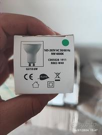 lampade a led 4000K GU10 6W