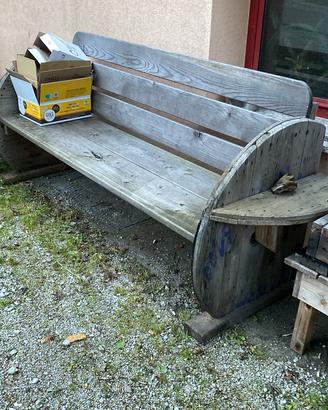 Bobbina tavolo bobina panca