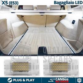 Luci LED Bagagliaio Per BMW X5 E53 Luce Bianca