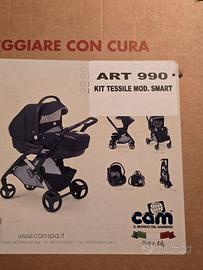 Passeggino Trio marca CAM