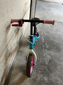 Bici bimba senza pedali