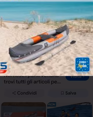 kayak gonfiabile, 232cm