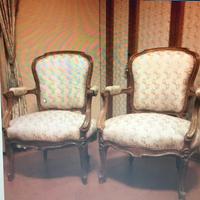 Coppia di Poltrone Luigi XVI