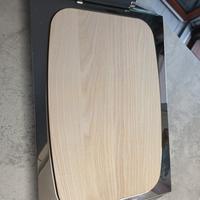 Vassoio rettangolare in acciaio 18/10 Morinox.