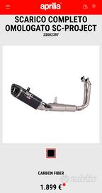 Scarico Sc Project  sc1-x per RS 660 2025omologato