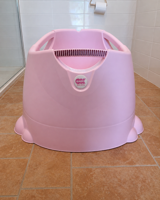 Vaschetta bagno ok baby rosa