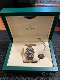 Rolex Explorer I Oro & Acciaio