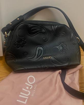 Liu-Jo Borsa Nera 20x18 original- Nuova Mai Usata
