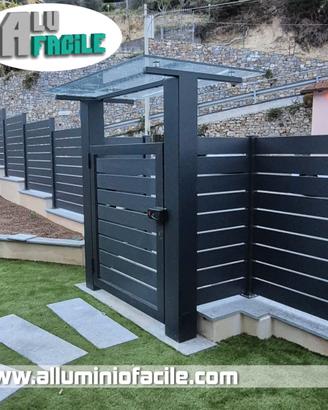 Recinzione alluminio steccato doga frangisole