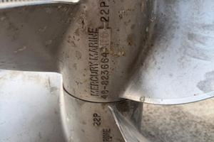 2 Coppie di Eliche 22P MERCURY – Usate Poco