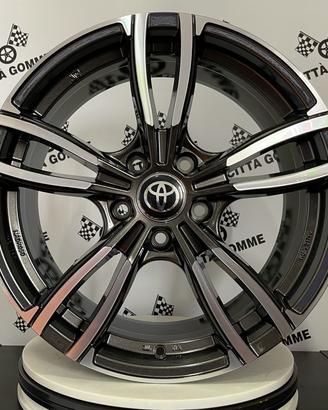 4 CERCHI IN LEGA TOYOTA AURIS C-HR COROLLA RAV4 18