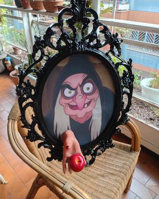 DECORAZIONE HALLOWEEN STREGA DI BIANCANEVE.