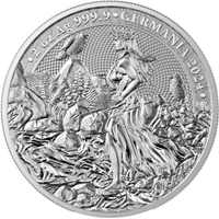Germania 2024 - 2 oz argento 999,9 Germania Mint