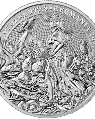 Germania 2024 - 2 oz argento 999,9 Germania Mint