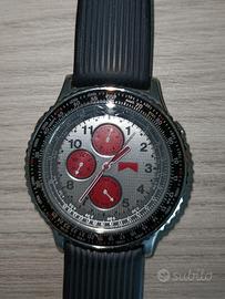 Orologio in acciaio Marlboro Racing Watch