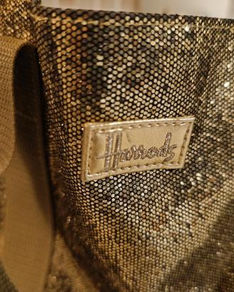 Borsa dorata Harrods 