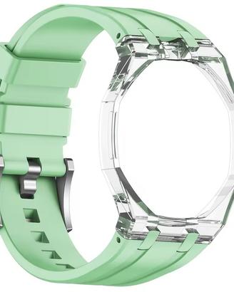 Cinturino  Royal Pop Swatch X AP Verde ore 12