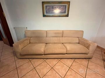 Divano in microfibra