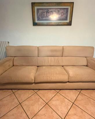 Divano in microfibra