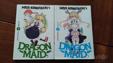 Dragon Maid 1,2 J-Pop manga italiano